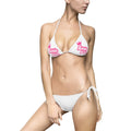 Boss Babe Pink Graphic Bikini — Women’s Tie-Side Swimsuit