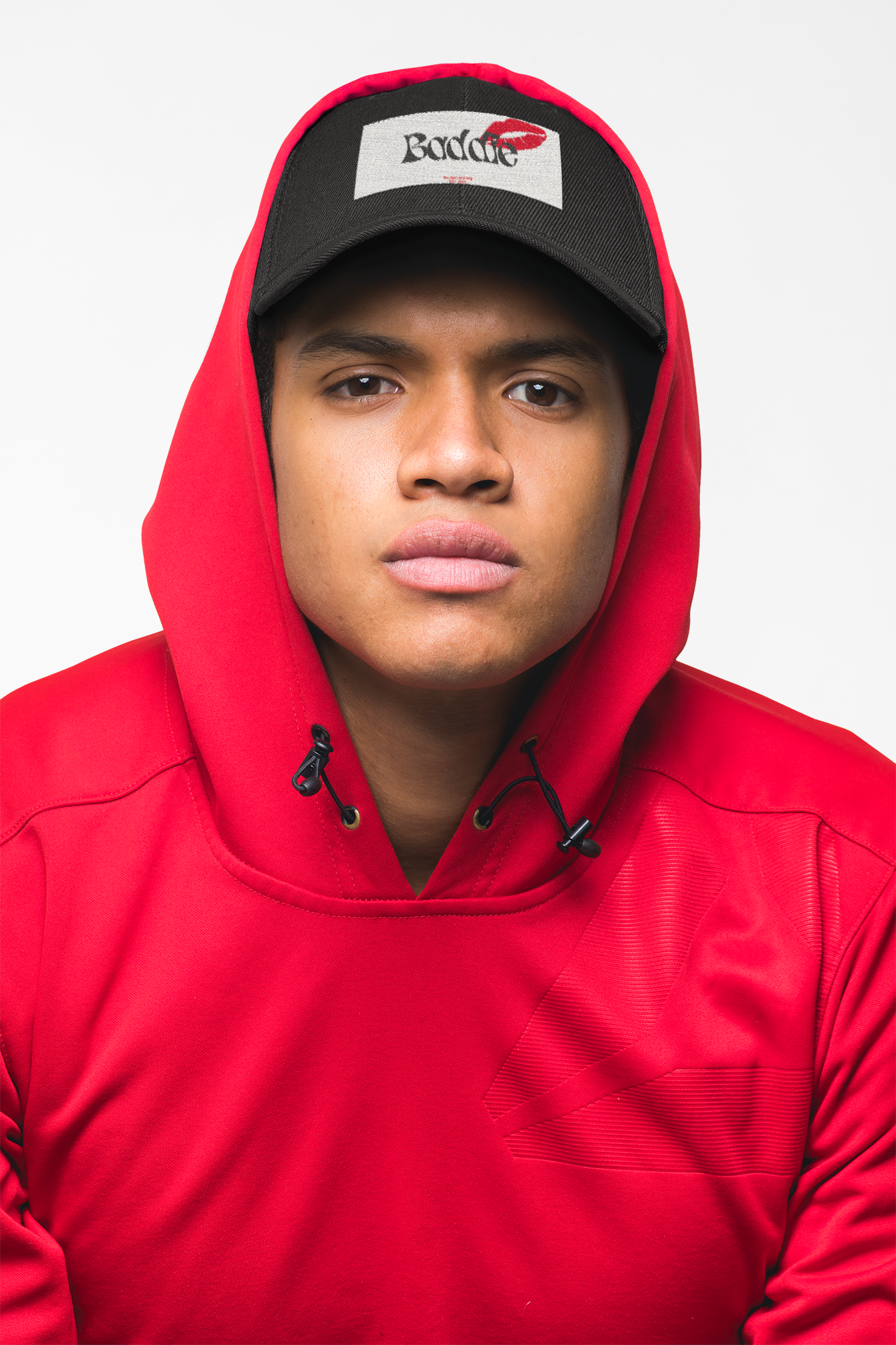 Baddie Kiss Embroidered Baseball Cap