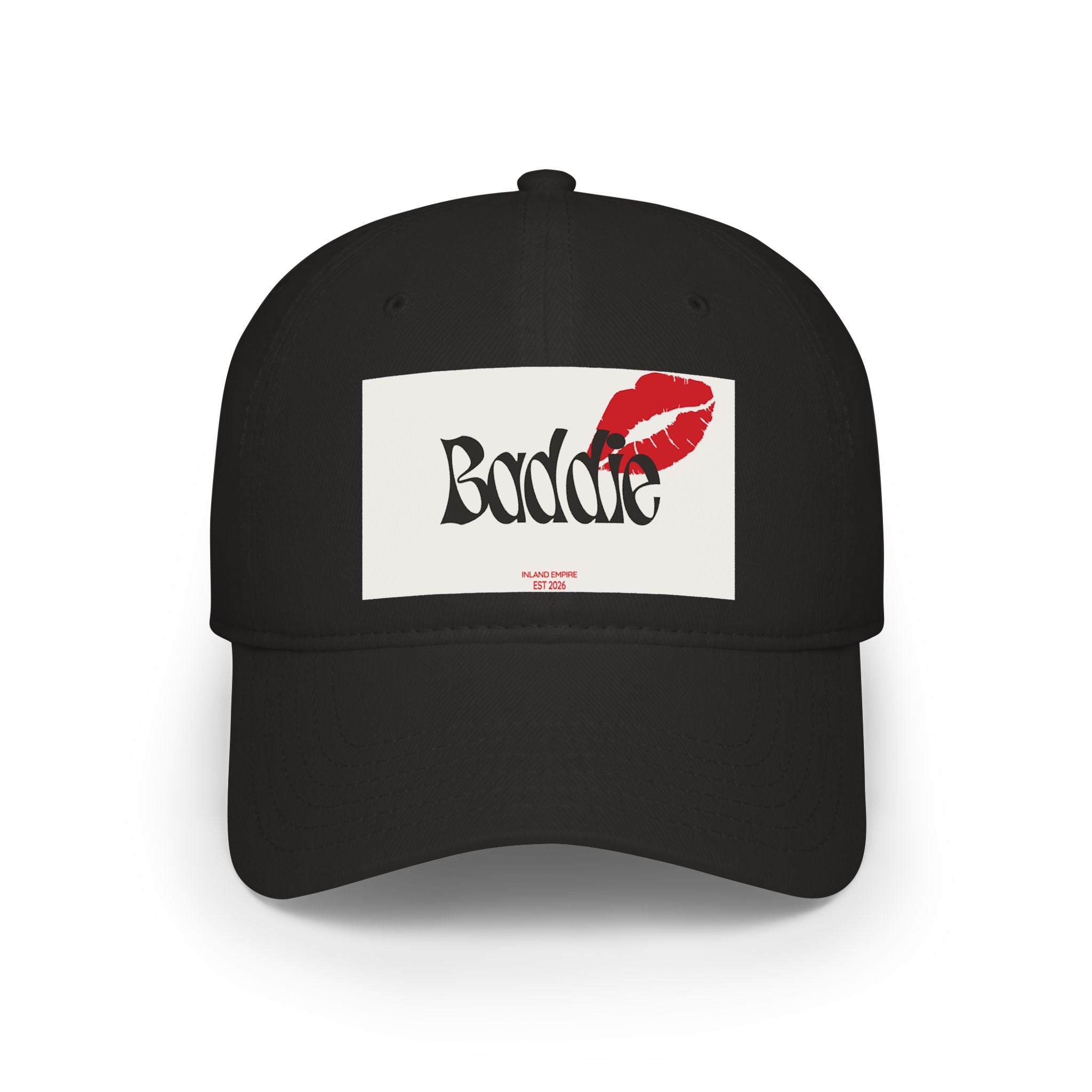Baddie Kiss Embroidered Baseball Cap